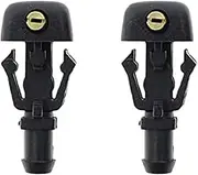 2 Pack Car Windshield Washer Wiper Water Jet Spray Nozzle Windscreen Washer Jets，for Nissan for Armada 2005-2015