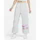 【NIKE】AS W NSW AIR MR FLC JOGGER 女 長褲 灰 粉-FN1903025