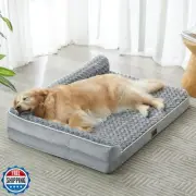 BFPETHOME Orthopedic Dog Bed for Extra Large Dogs-Big Waterproof Sofa Dog Bed