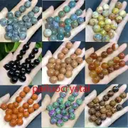Wholesale Natural mixed Ball Quartz Crystal Sphere Reiki Healing Gem 15mm+