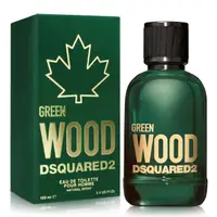 在飛比找PChome24h購物優惠-DSQUARED2 GREEN WOOD 心動綠男性淡香水(