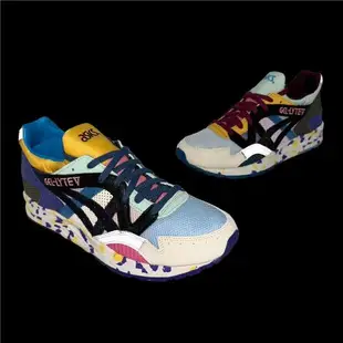 Asics 休閒鞋 GEL-Lyte V 男鞋 彩色 麂皮 皮革 拼接 復古 運動鞋 補丁 亞瑟士 1201A763960