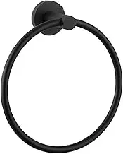D,Bafnsiji Wall Mounted Round Towel Ring, Stainless Steel Bathroom Towel Ring, Towel Ring Hand Towel Holder Wall Mounted, Towel Holder for Bathroom