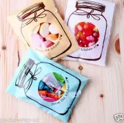 JAR Lollie Bags treat lolly favours cello party self-adhesive assorted bulk lot