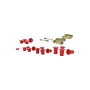 Nolathane Rear Spring Greasable Shackle and Bush Kit for Mitsubishi Triton MQ MR