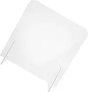 HORIALENCE Sneeze Guard Protective Shield Barrier Partition Screen Divider Board for Table Panel High Transparency Easy to Clean and Self Standing