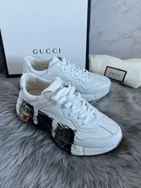 在飛比找Yahoo!奇摩拍賣優惠-全新 Gucci 古馳 虎頭 老爹鞋 休閑鞋