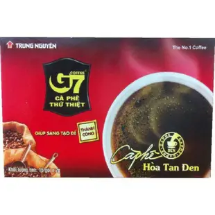 越南G7 即溶黑咖啡(2g*15入/盒) [大買家]