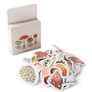 46pcs/pack Forest Pumpkin Label Stickers Decorative Stationery Stickers Scrapbooking DIY Diary Album Stick Label