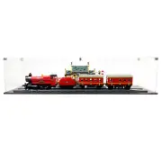 Display case for LEGO® 76423 Harry Potter Hogwarts Express ™ Train Set with Hogs