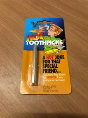 HOT TOOTHPICKS CHEW GAG JOKE PRANK NOVELTY TOY TRICK HOBBY PARTY