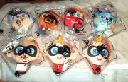 2020 Disney Pixar Happy Meal Plush Toy Set x 6 New & Sealed