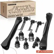 10Front Upper Control Arm w/Ball Joint Tie Rod End for Jeep Comanche TJ Wrangler (for: Jeep)