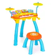 24-Key DJ Piano Keyboard with Microphone & MP3 - Fun Music Combo!