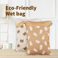 在飛比找蝦皮購物優惠-加大防水尿布袋 可掛式尿片收納袋 嬰兒用品收納包 尿布收納袋