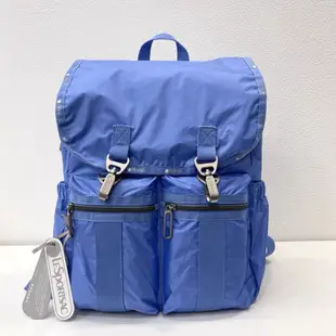 Lesportsac 3816 Backpack 藍色 超輕量雙肩多功能多夾層 手提包 後背包 電腦包 媽媽包 限量優惠