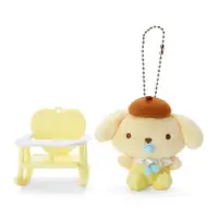 在飛比找O!MyGod購物商城優惠-Sanrio 搖椅造型玩偶吊飾 布丁狗