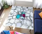 Agate Center Coffee Table Natural Stone Luxury Home Interior Bedside Furniture
