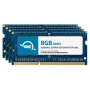 OWC 32GB (4x8GB) PC8500 DDR3 1066 MHz 204 pin Memory RAM Upgrade Kit Compatib