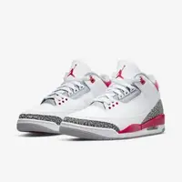 在飛比找森森購物網優惠-Nike Air Jordan 3 Retro 男鞋 白 紅