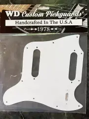 White Pickguard For '65-'67 SG Style Gibson Melody Maker D Made In USA