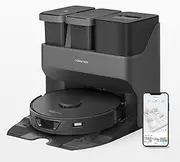 Roborock S7 Max Ultra Robot Vacuum and Vibrating Mop with Multifunctional Dock, Precise Obstacle Avoidance, Auto Mop Washing & Hot Air Drying, Auto Emptying and Refilling, Perfect for Pet Hair