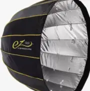 EZ Lock 38" Deep Parabolic Quick Softbox, 16-Sided Parabolic Softbox Opens up an