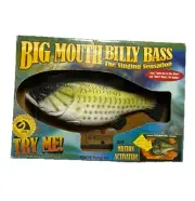 NEW IN BOX Big Mouth Billy Bass 1999 Original Motion Activated Singing Fish NOS