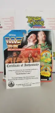 Hasbro (Spanish Card) Official WWF World Wrestling Federation The Buschwackers A