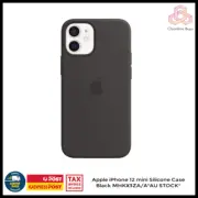 Apple iPhone 12 mini Silicone Case Black MHKX3ZA/A*AU STOCK*