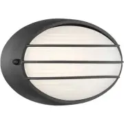 Access Lighting 20280LEDDMG-BL/OPL Cabo LED 5 inch Black Outdoor Bulkhead