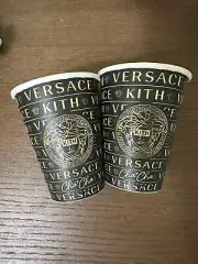 Kith Versace Cha Cha Matcha Paper Cup Lot Of 2