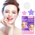 126pcs Star + Round Hydrocolloid Acne Pimple Patches Removal Blemish Control