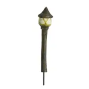 Miniature Glow in Dark Woodland Lantern Stake GO 17936 Fairy Garden