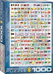 EuroGraphics Flags of The World 1000-Piece Puzzle