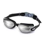 Anti-fog Swimming Goggles UV Protection Lenses Wide View Swim Glasses Adult Men Women