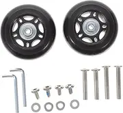 PLAFOPE 70 * 6 * 24mm Luggage Wheel Replacement Kit Suitcase Sturdy Wheels for Luggage