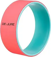 Yoga Wheel | Ideal for Stretching, Backbends, Exercise, Deep Tissue Massage & Back Pain Relief | Dharma Yoga Prop Wheel with Ultimate Comfort