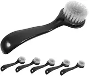 BESTYASH 6pcs Face Brush for Cleansing and Exfoliating Durable Material Versatile Facial Scrubber for Deep Cleaning for Dusting and Manicure Care