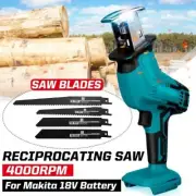 Mini Cordless Reciprocating Electric Saw Cutter Wood Cutting Tool 18V Battery