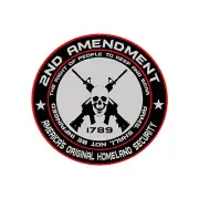 2nd Amendment - 4 Pack of 2 inch Hard Hat Helmet Decals