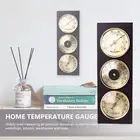 Wall Mounted Barometer Thermometer Hygrometer Multifunction Weather Barometer