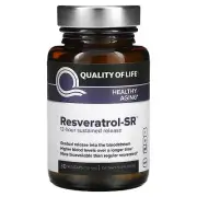 2 X Quality of Life Labs, Resveratrol-SR, 150 mg, 30 Vegicaps