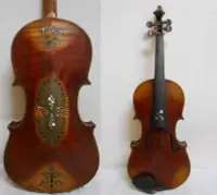 在飛比找Yahoo!奇摩拍賣優惠-歐洲百年古董小提琴5‧歐洲百年古董琴‧罕見漂亮的古董小提琴.