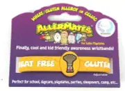 AllerMates Allergy Wristbands Alert Medical ID Bracelet Wheat Gluten Celiac
