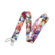 Back to the Future Movie Vintage Retro Lanyard ID Holder Key Chain ID Badge 90s