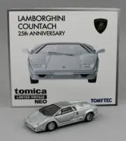TOMICA LIMITED VINTAGE NEO - SILVER - LAMBORGHINI COUNTACH 25th Anniversary Ed
