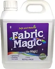 Fabric Magic 100% Natural Fabric Stain Remover for Sofa, Furniture, Car Seats & Clothing, Upholstery Spot Cleaner, Laundry Pre Wash Spotter 2 Litre Refill