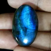 26.70 Cts Bright Stone Multi Power Spectrolite Labradorite Cabochon Loose Gems