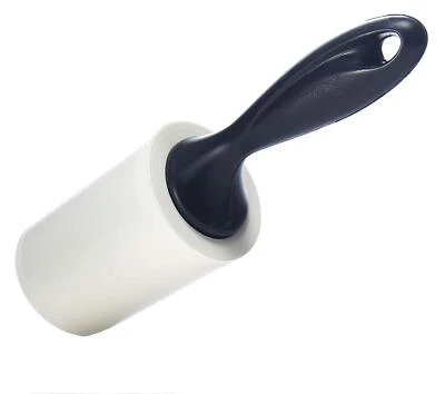 60 sheets Lint Roller Pet Hair Dust Brush Remover Clothing Cloth Cleaning Black